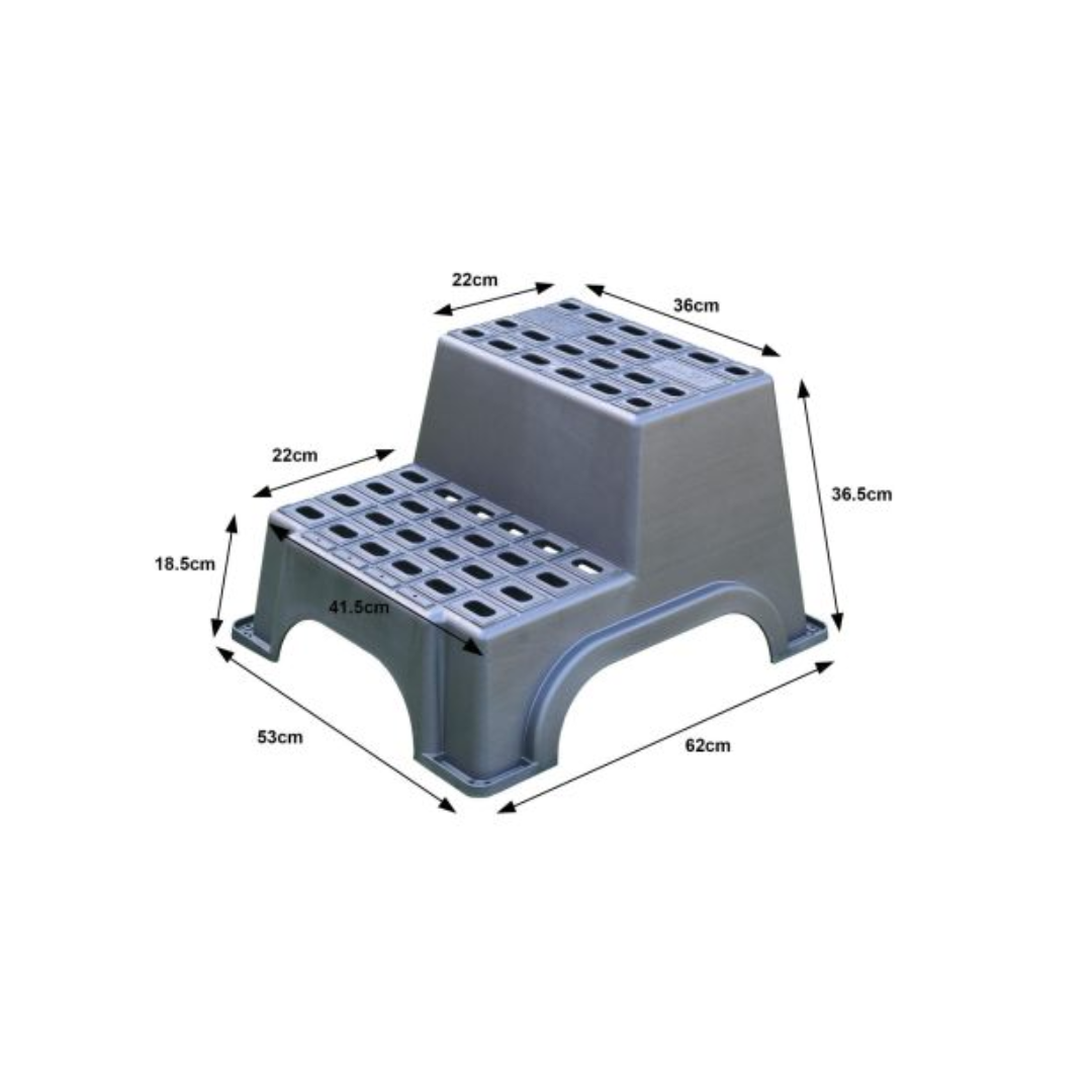 Milenco MGI Double Plastic Step