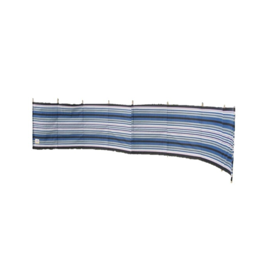 Blue Diamond Windbreak 9 pole - Navy/ Burgundy Stripe