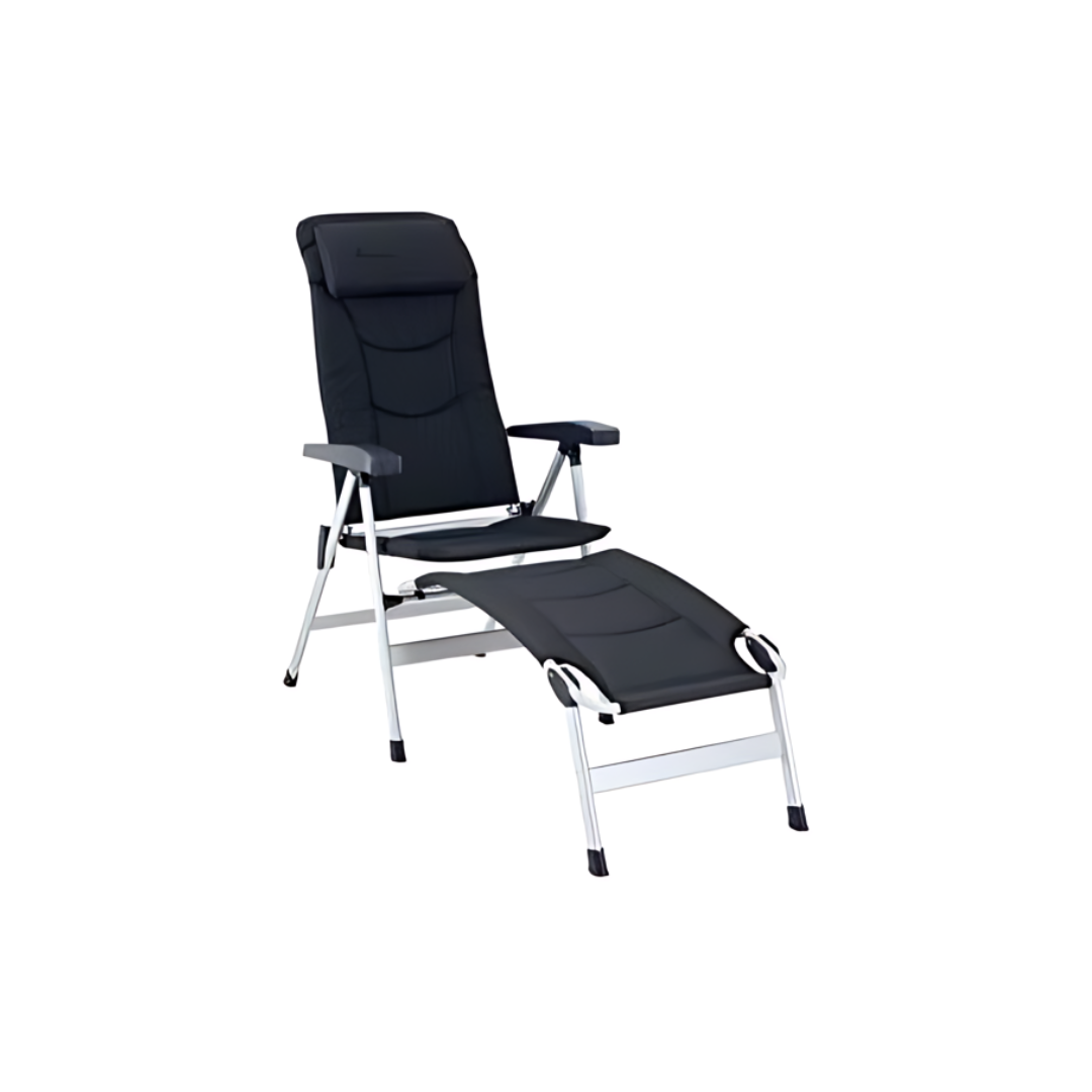 Isabella Thor Chair Leg Rest - Dark Grey