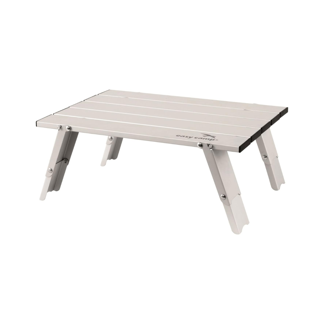 Easy Camp ANGERS Backpacking Table - Silver - Lightweight Folding Outdoor Table