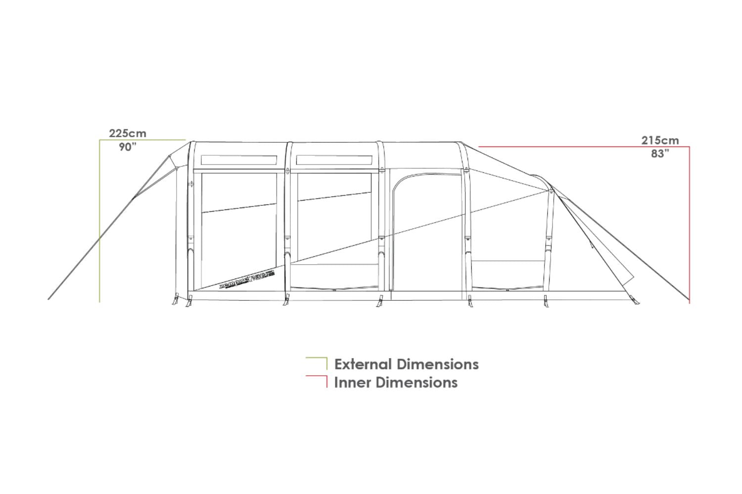 Zempire Evo TXL V2 Inflatable Air Tent
