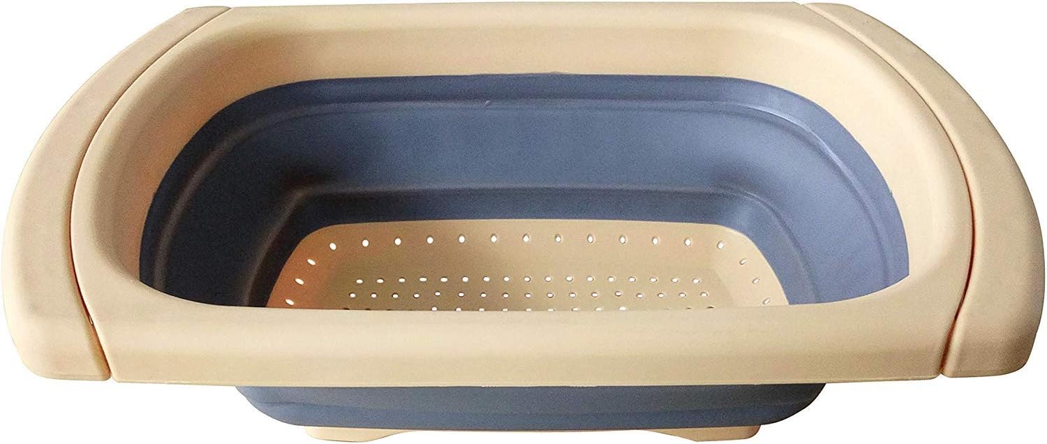 Kitchen/Caravan/Motorhome - Silicone - Collapsible/Extending - Sink Colander