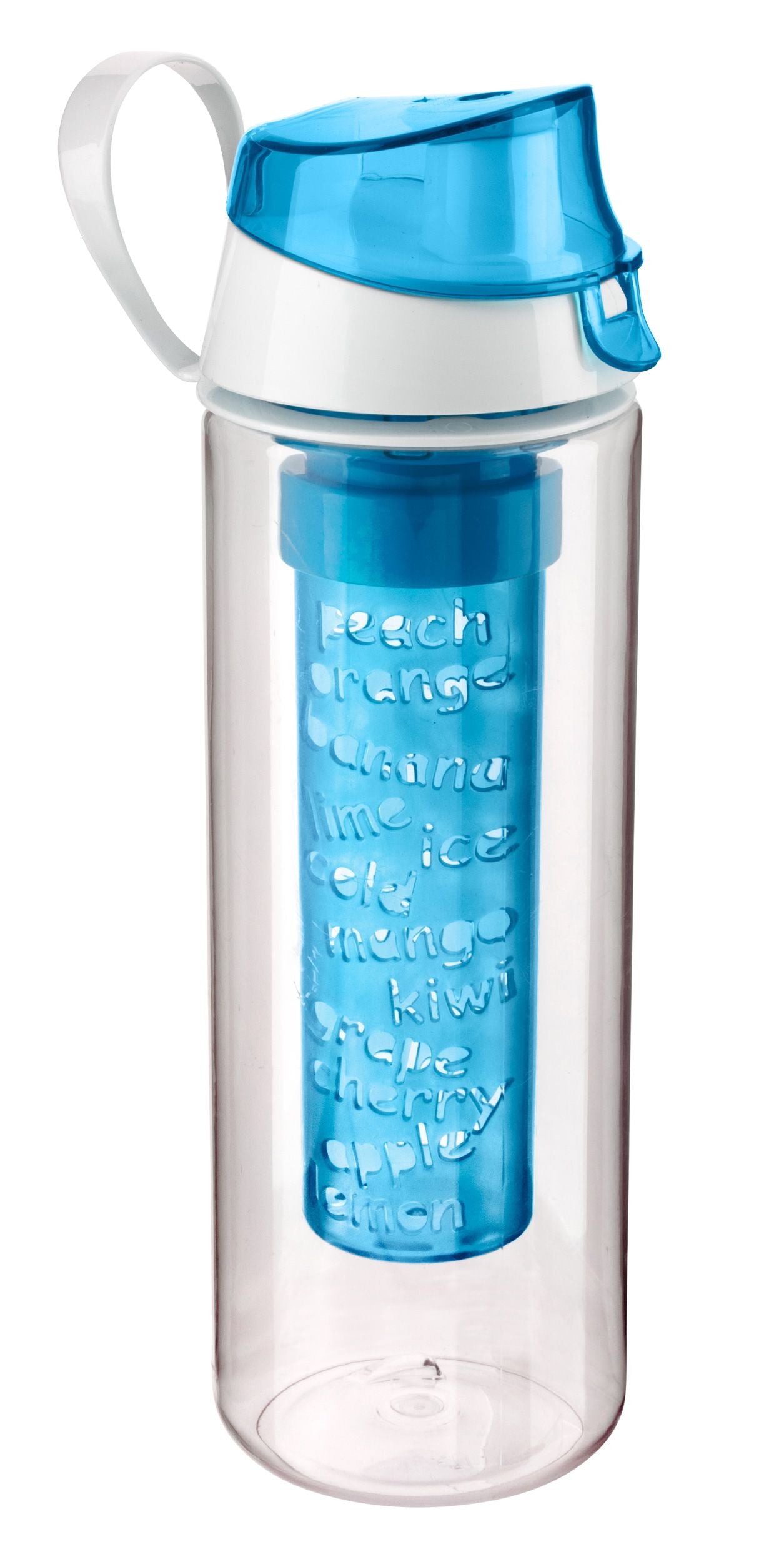 Reusable Water Bottle - BPA-Free Sports Drinks Bottle - Fruit Infuser - 650ml