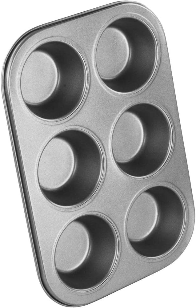 Homewares/Kitchenware/Baking - Non-Stick - 6 Cup Muffin/Yorkshires Tray