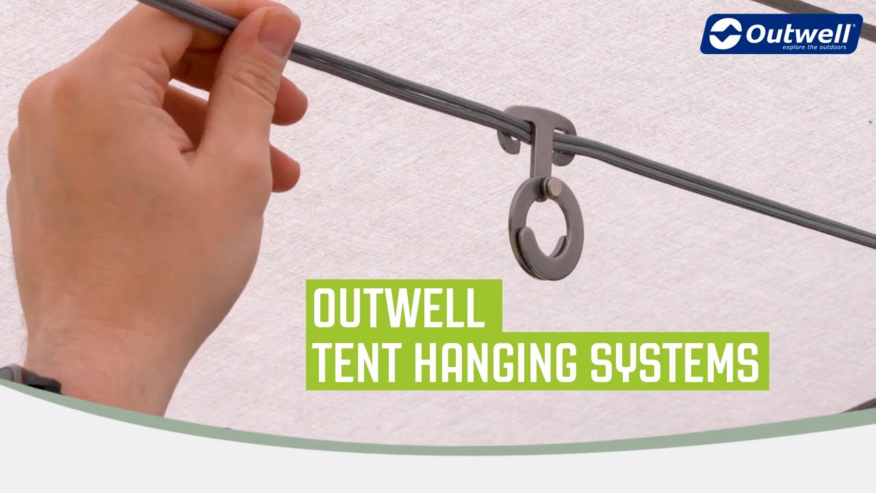 Outwell - Accessory Hooks × 4 - Hooks for Tent Hanging System