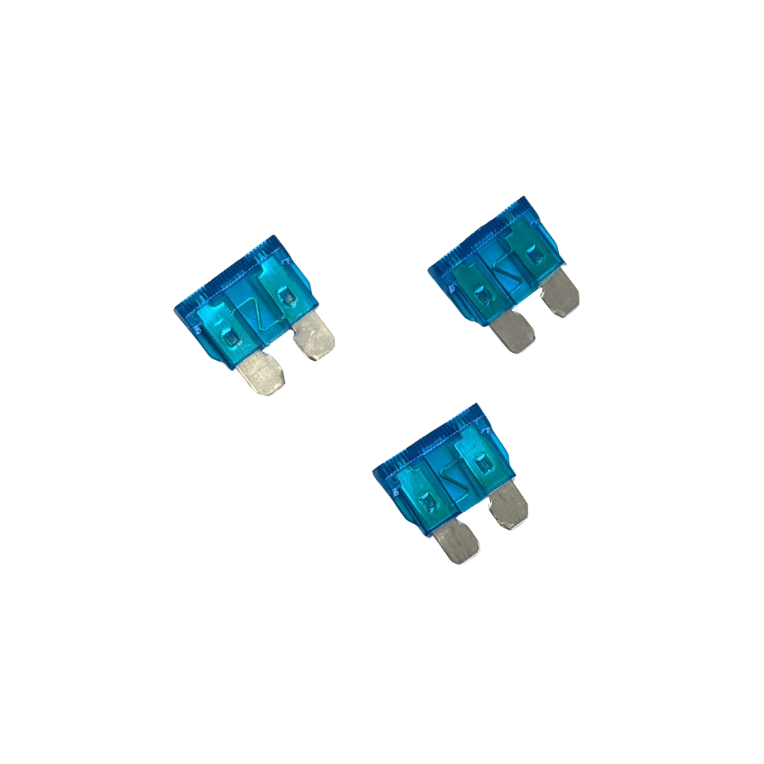 W4 Mini Blade Fuse – 15 Amp (Pack of 3)