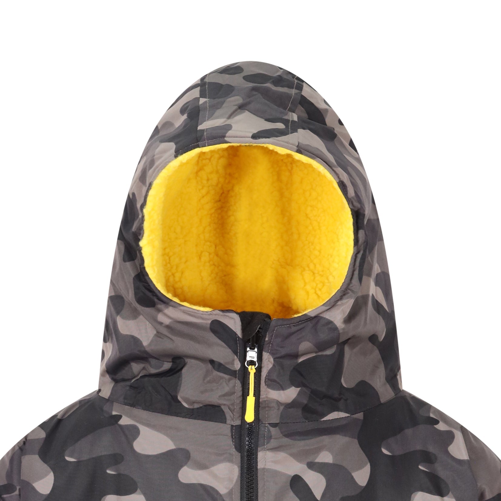 Saltie Elite Changing Robe - Storm Camo/Yellow